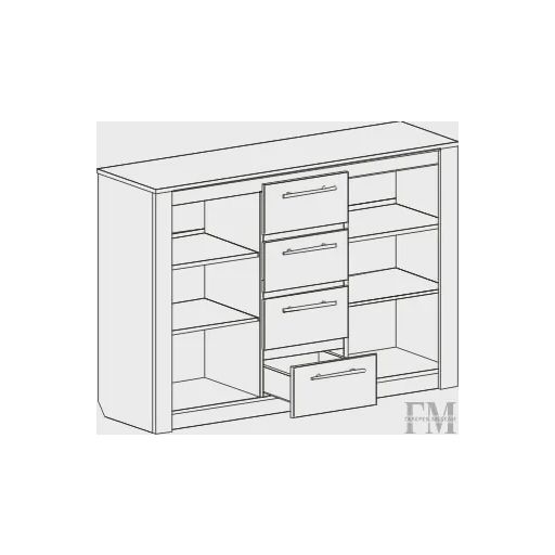 Комод «Элана»